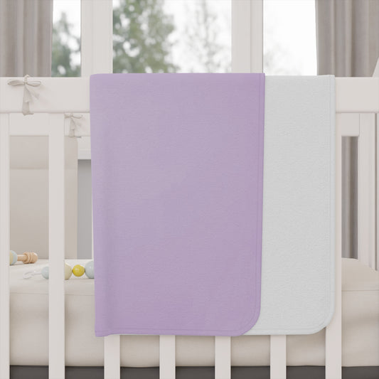 Soft Lavender Toddler Blanket, 30" x 40"