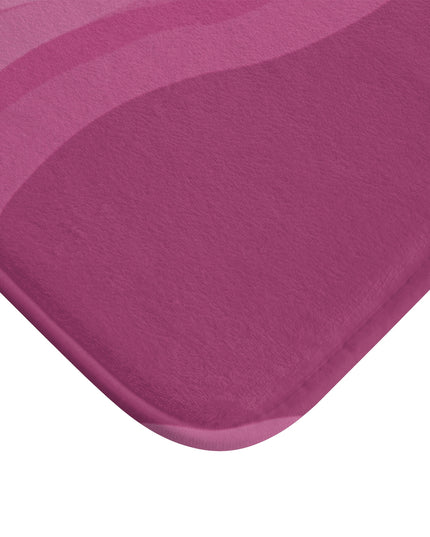 Pinky Mauve Wavey 34" x 21" Bath Mat