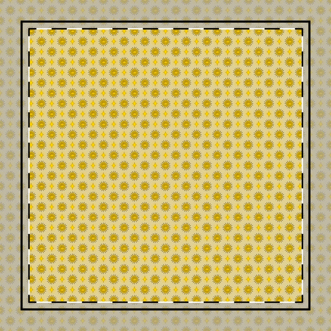 Lemongrass Star-crossed Bodies Cotton Twill Napkin, 10" x 10"