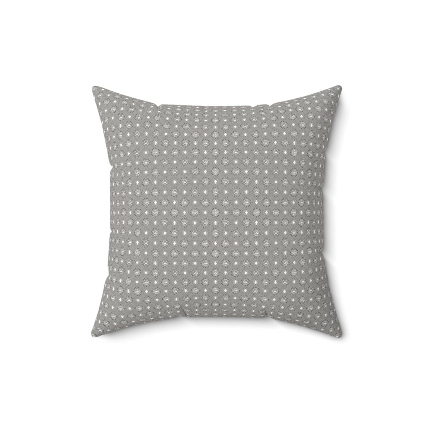 Desaturated Star-crossed Bodies Faux Suede Square Pillow, 16" x 16"