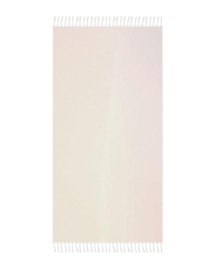 Hot Peach Fade 38" × 81" Boho Beach Cloth