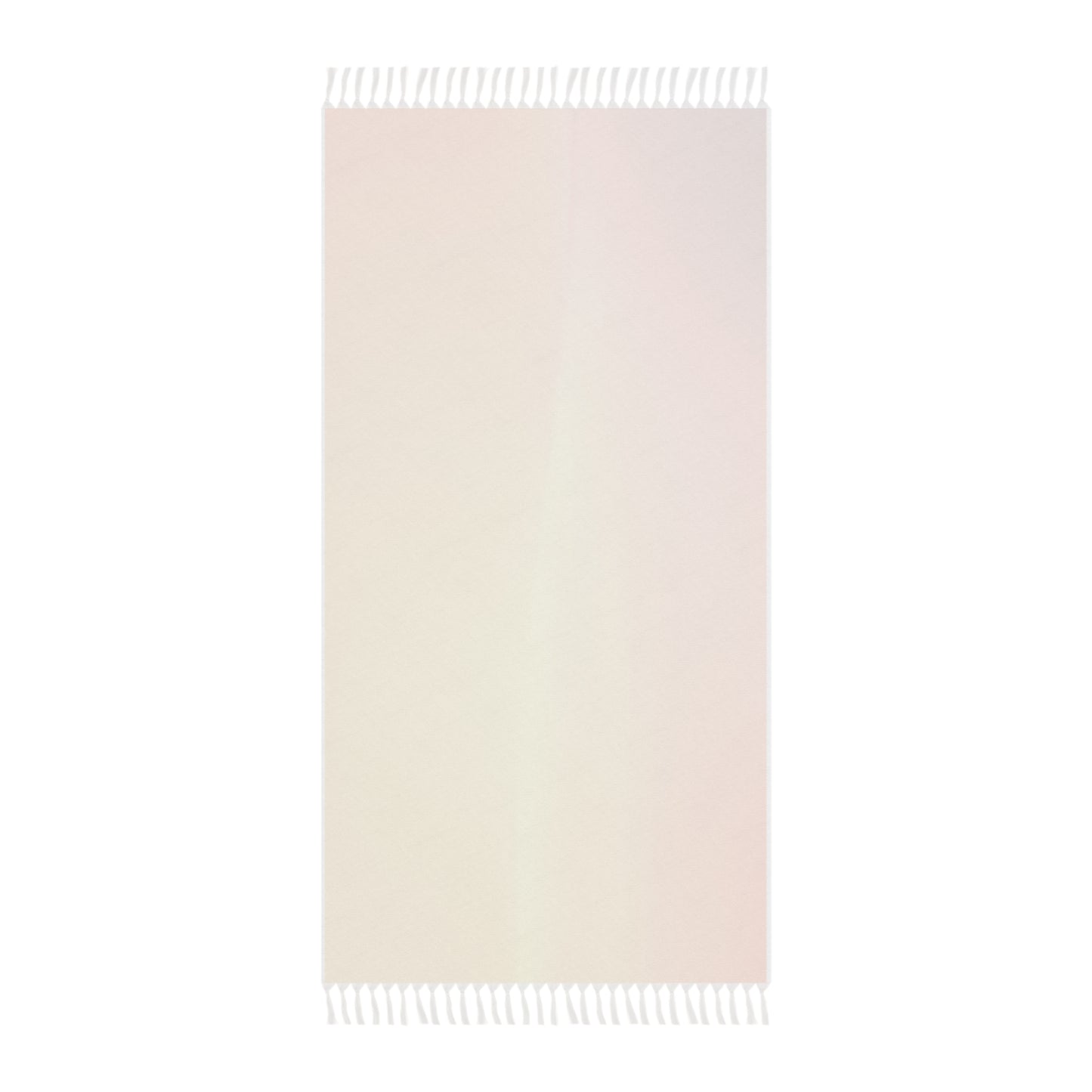 Hot Peach Fade 38" × 81" Boho Beach Cloth