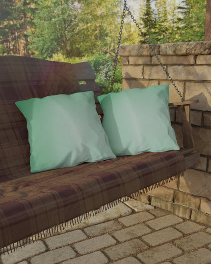 Mint Fade 18" x 18" Outdoor Pillow