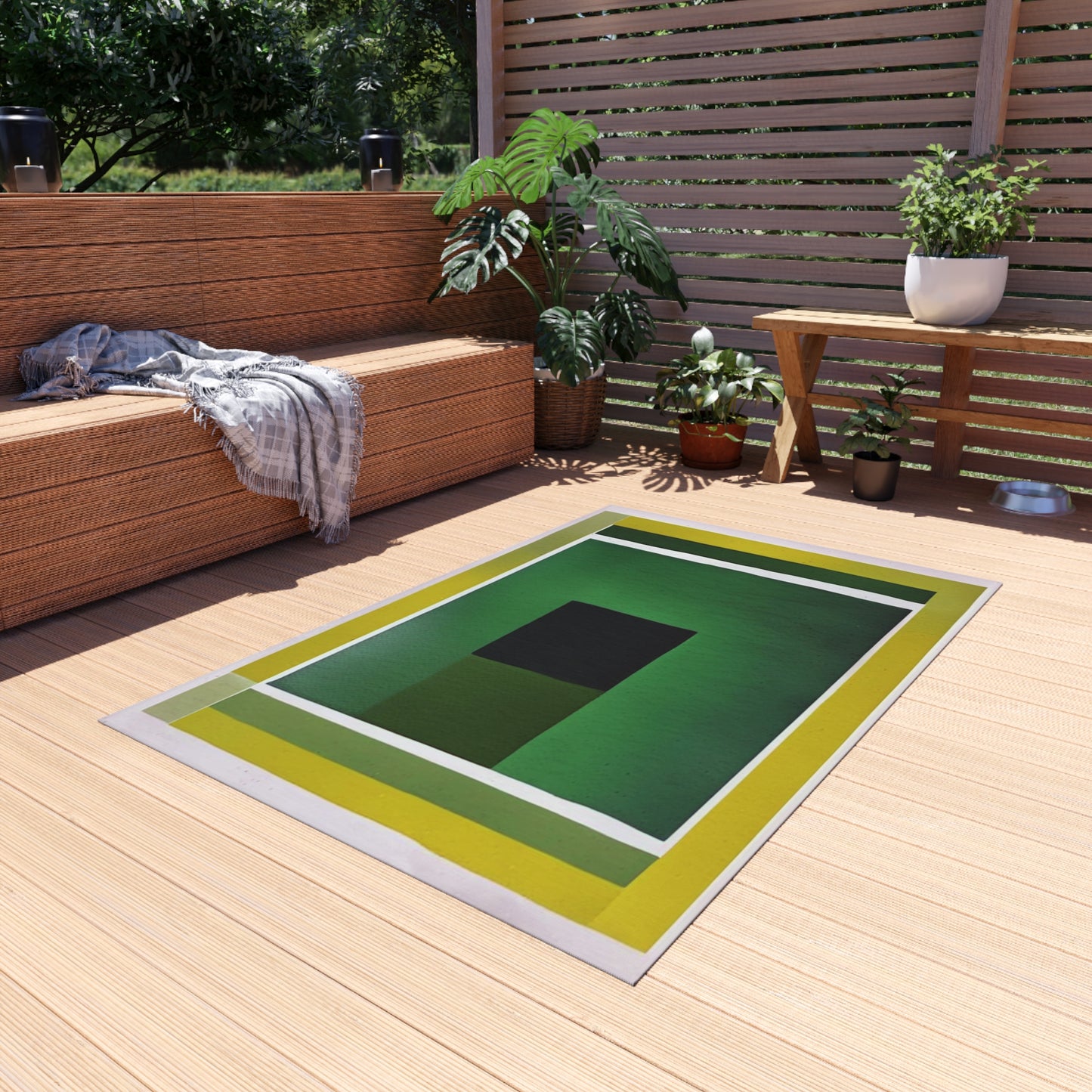 Alpha Shadow 48" x 72" Outdoor Rug