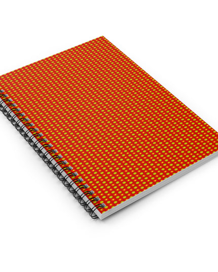 Late Evening Star-crossed Bodies Spiral Notebook - Ruled Line, 6" x 8", 118 pages