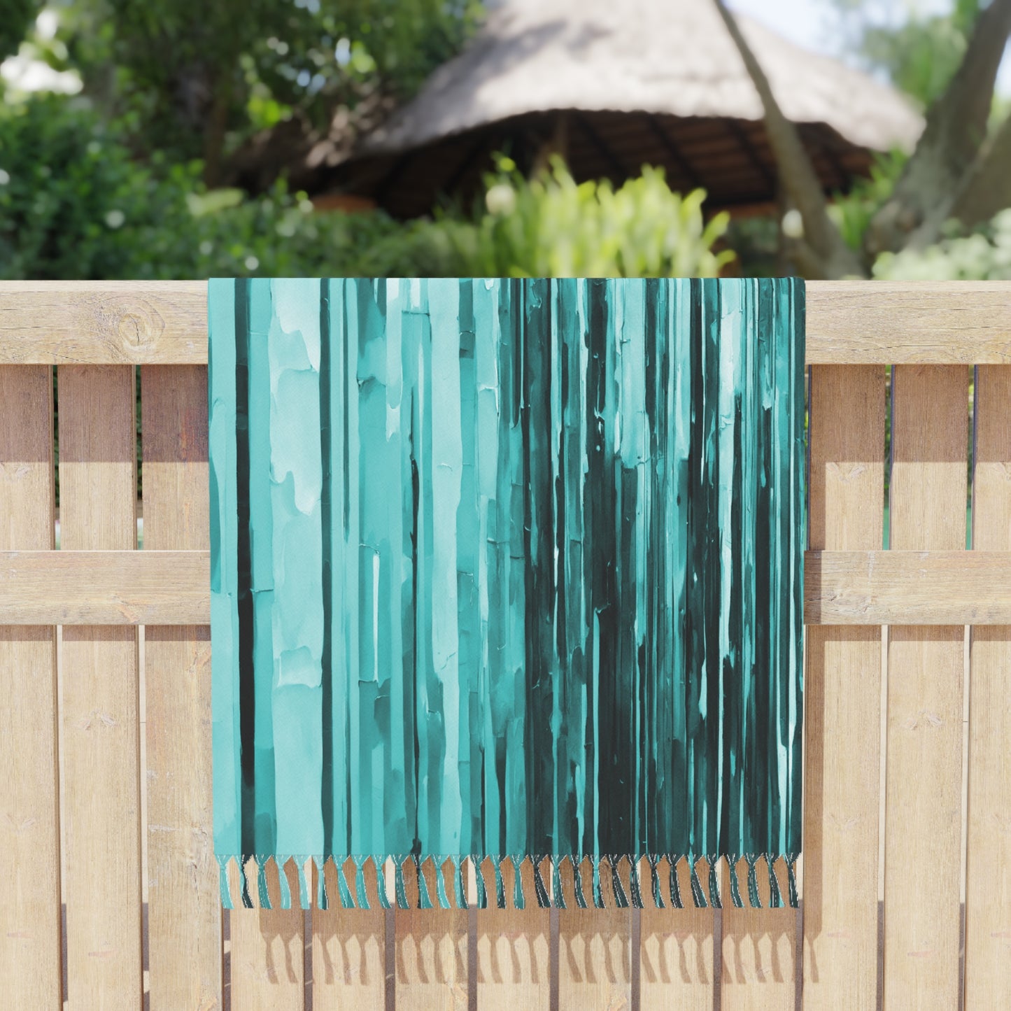 Striped Tif 38" × 81" Boho Beach Cloth