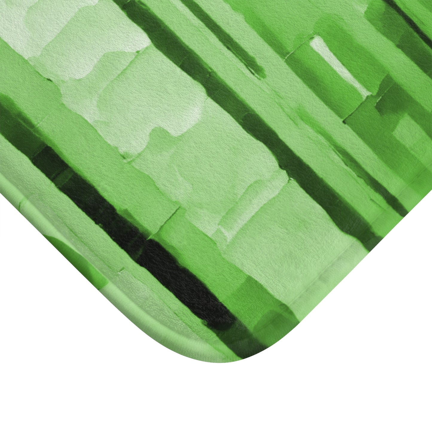 Striped Mint Pastel 34" x 21" Bath Mat