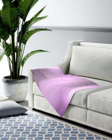 Dark Pink Sea Amethyst Fog Baby Swaddle 30″×40″ Blanket