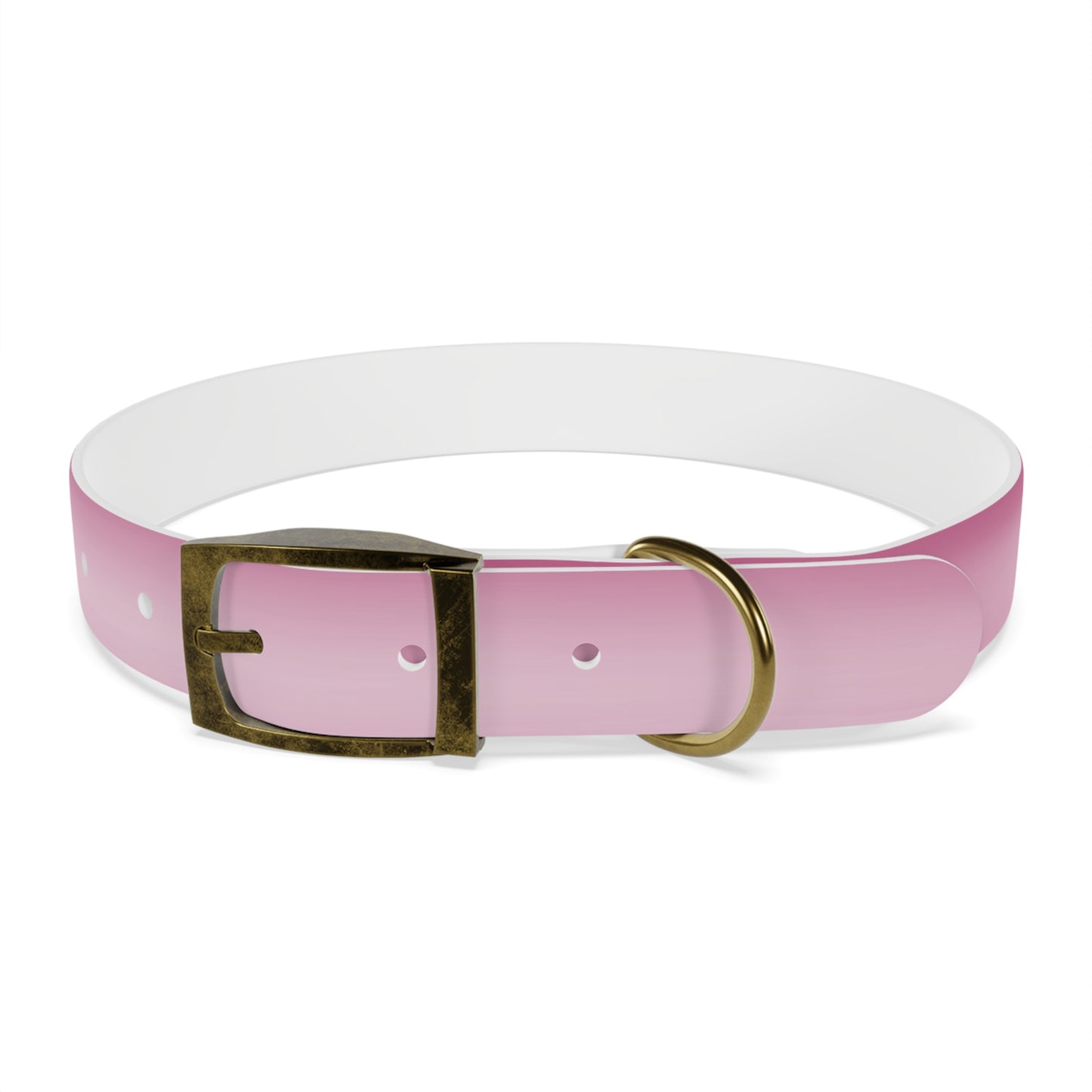 Pink Blush Fade Large Dog Collar