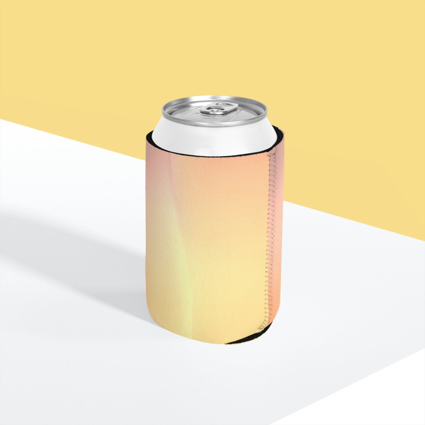 Hot Peach Fade 12 oz Can Cooler Sleeve
