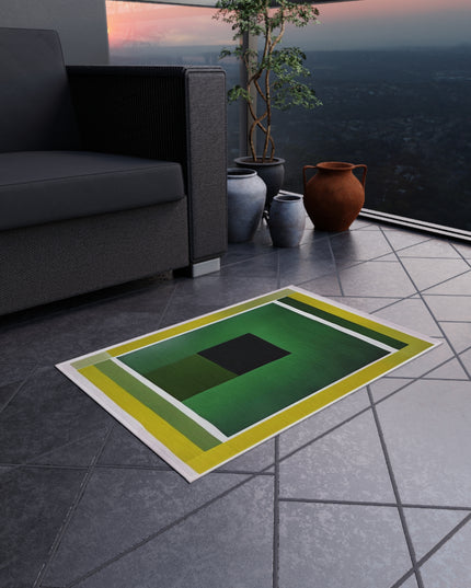 Alpha Shadow Outdoor Rug, 24" x 36"