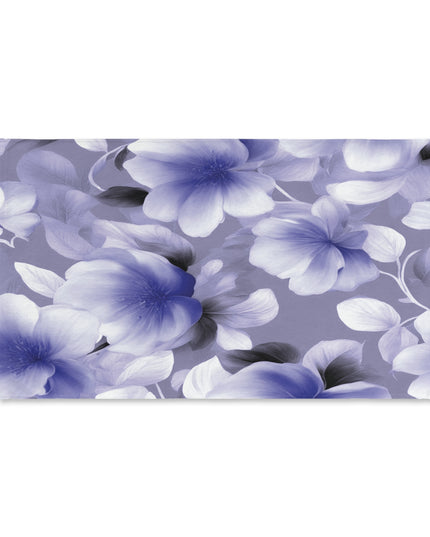 Indigo Blossom Floral Bunch Hand Towel, 16" x 28"