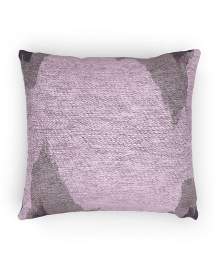 Dark Pink Sea Amethyst Fog Woven Pillow, 17" x 18"