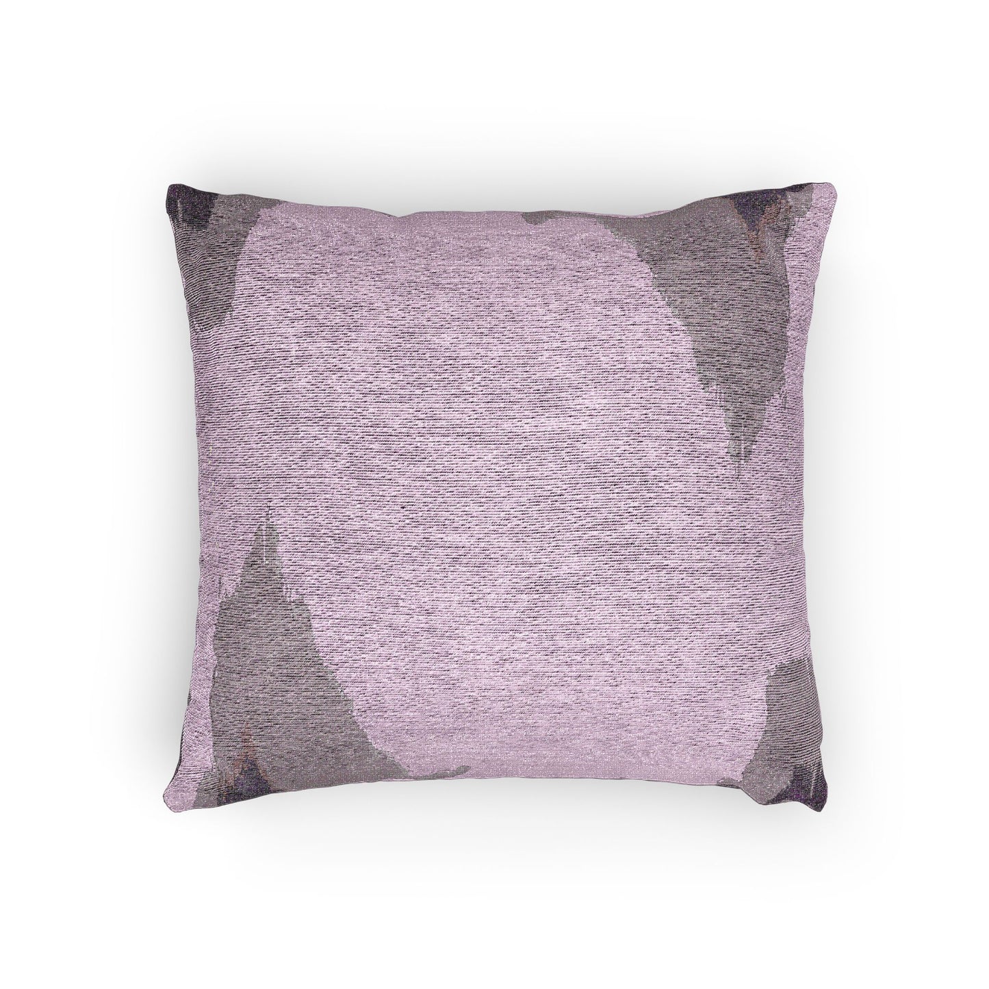 Dark Pink Sea Amethyst Fog Woven Pillow, 17" x 18"
