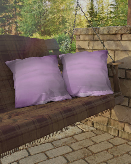 Dark Pink Sea Amethyst Fog 20" x 20" Outdoor Pillows