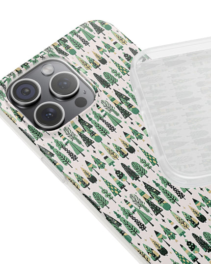 Mini Vintage Green Trees Iphone 15 Pro Max Flexi Case