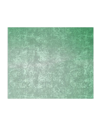 Mint Fade 50" x 60" Crushed Velvet Blanket