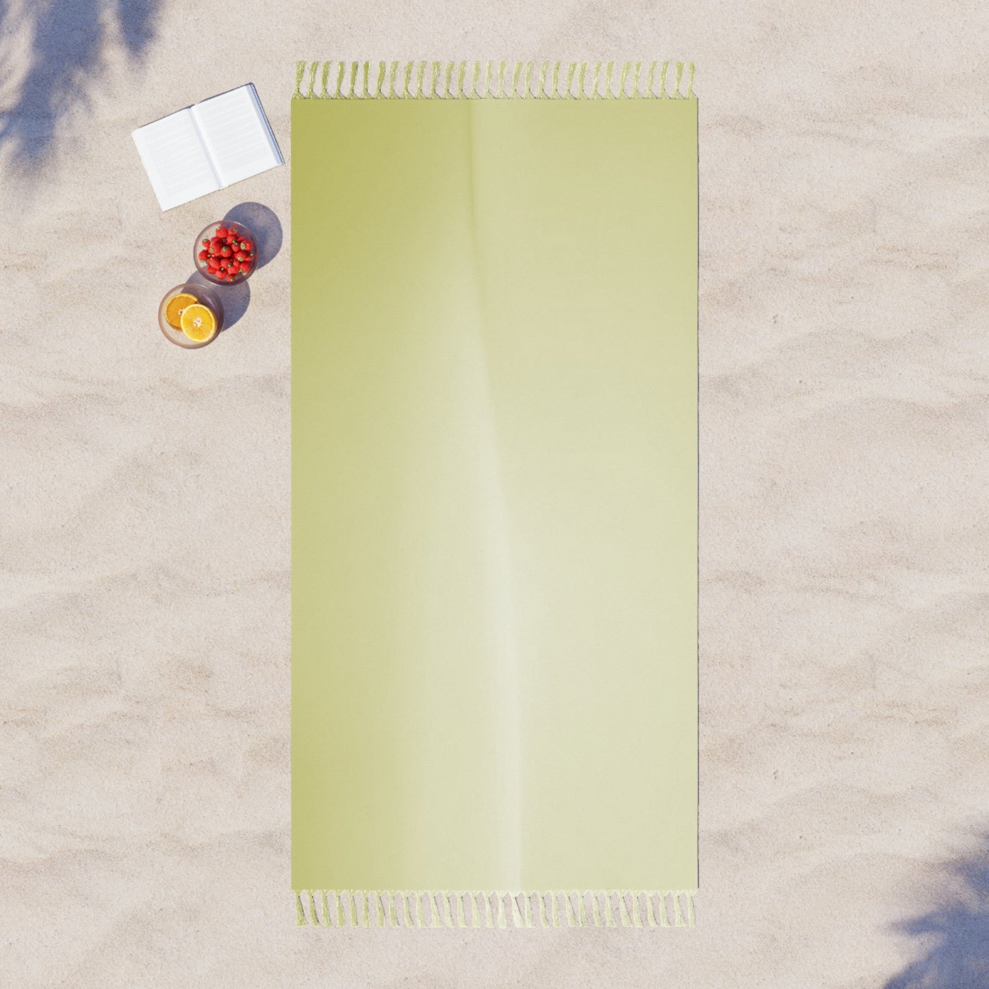 Lemon Fade 38" × 81" Boho Beach Cloth