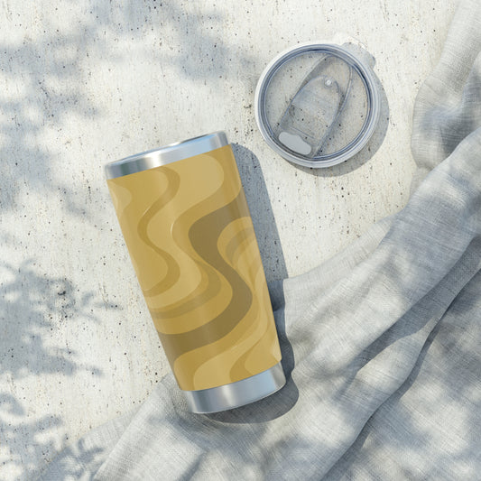 Brown Wavey Vagabond 20oz Tumbler