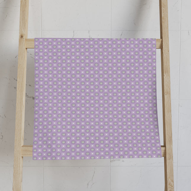 Lavender Star-crossed Bodies Hand Towel, 16" x 28"