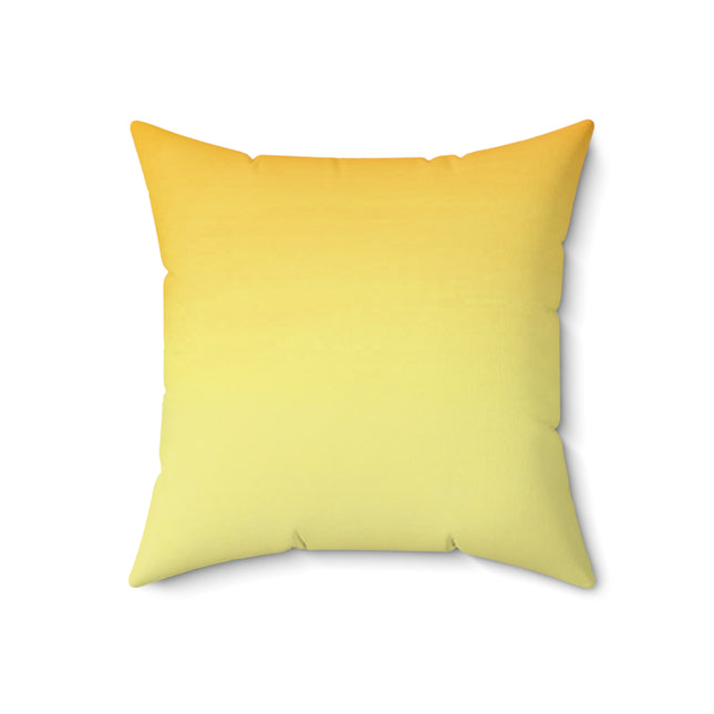Phoenix Fade 18" x 18" Faux Suede Square Pillow