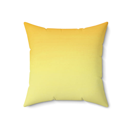Phoenix Fade 18" x 18" Faux Suede Square Pillow