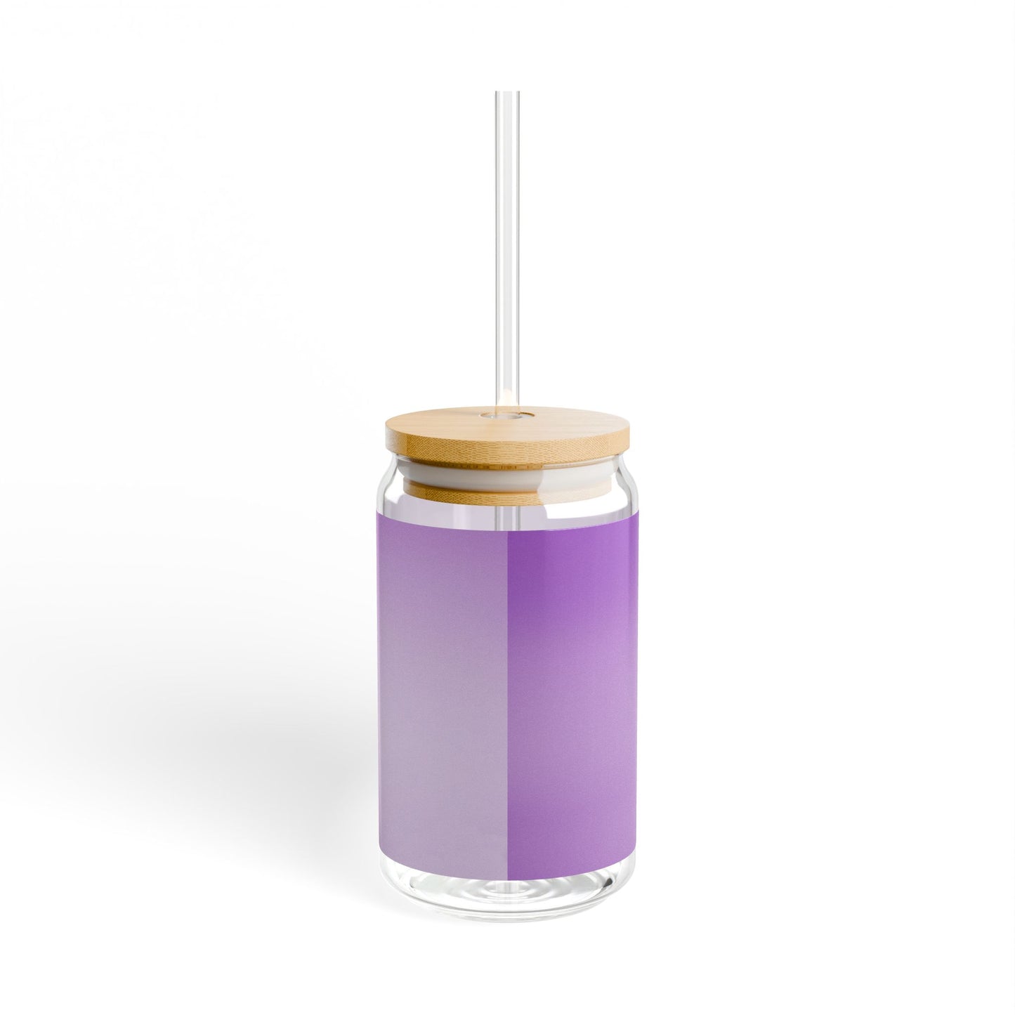 Soft Lavender Fade Sipper Glass, 16oz