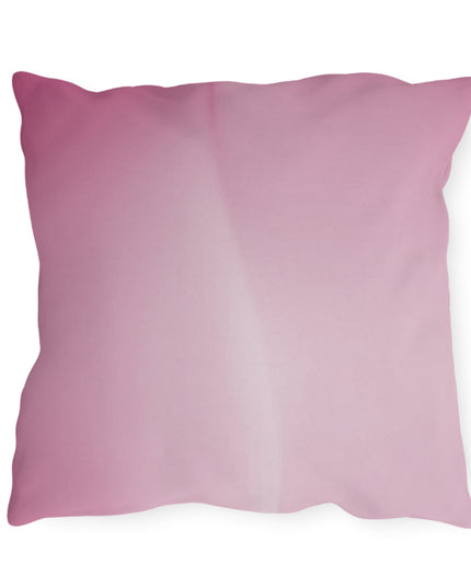 Pink Blush Fade 18" x 18" Outdoor Pillow