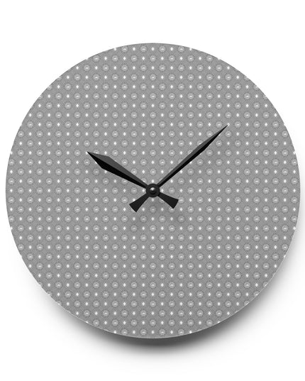 Desaturated Star-crossed Bodies Acrylic Wall Clock, Round or Square, 10.75" x 10.75"