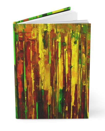 Striped Beta 5.75" x 8" Hardcover Journal Matte with 150 lined pages