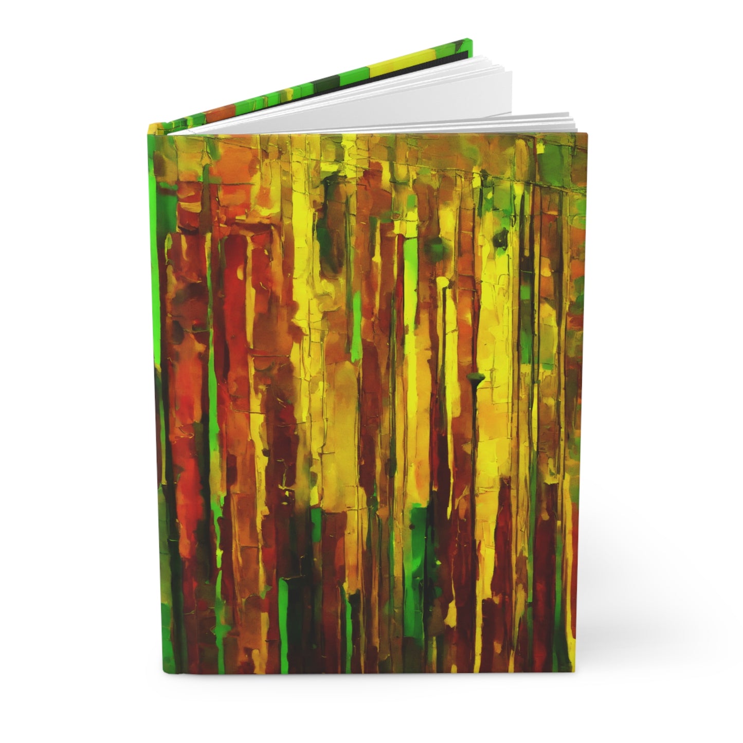Striped Beta 5.75" x 8" Hardcover Journal Matte with 150 lined pages