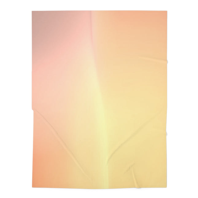 Hot Peach Fade Baby Swaddle 30″×40″ Blanket