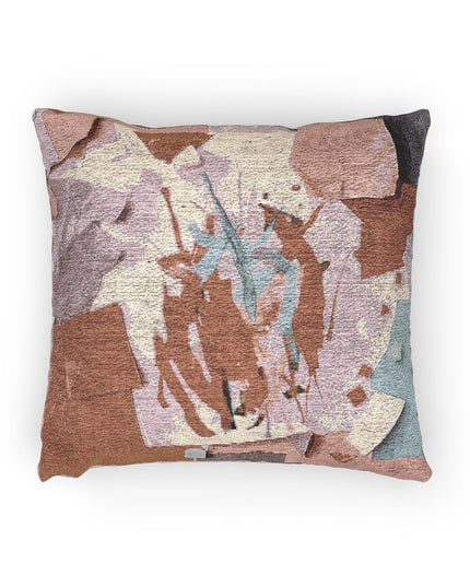 Vampire Chocolate Paper Paint Woven Pillow, 17" x 18"