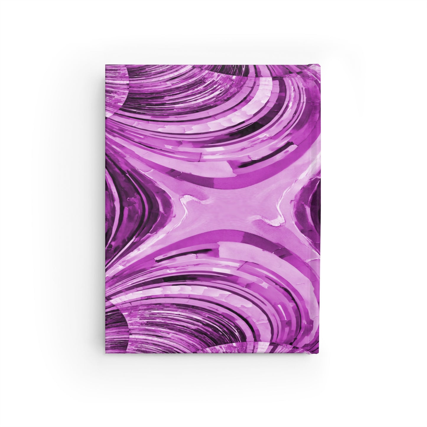 Uzi Spiral Powder Lavender 5" x 7" Journal - 128 Ruled Line pages