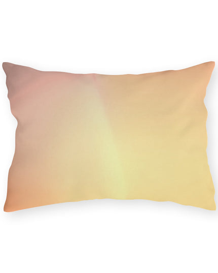 Hot Peach Fade 20" x 14" Outdoor Pillow