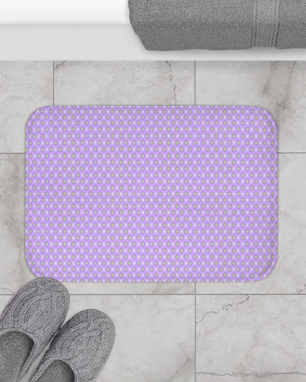 Lavender Star-crossed Bodies 24" x 17" Bath Mat