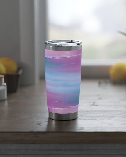 Dark Blue Green Sea Purple Fog Vagabond 20oz Tumbler