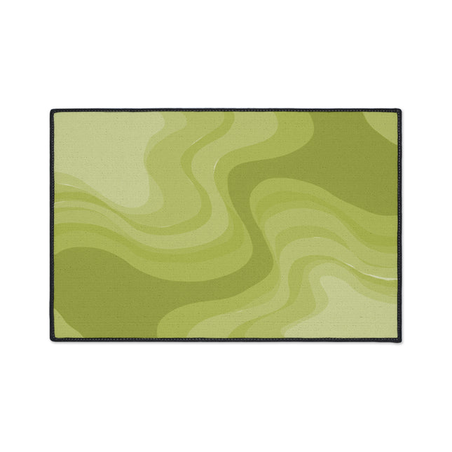 Lemon Wavey 18" x 27" Heavy Duty Floor Mat