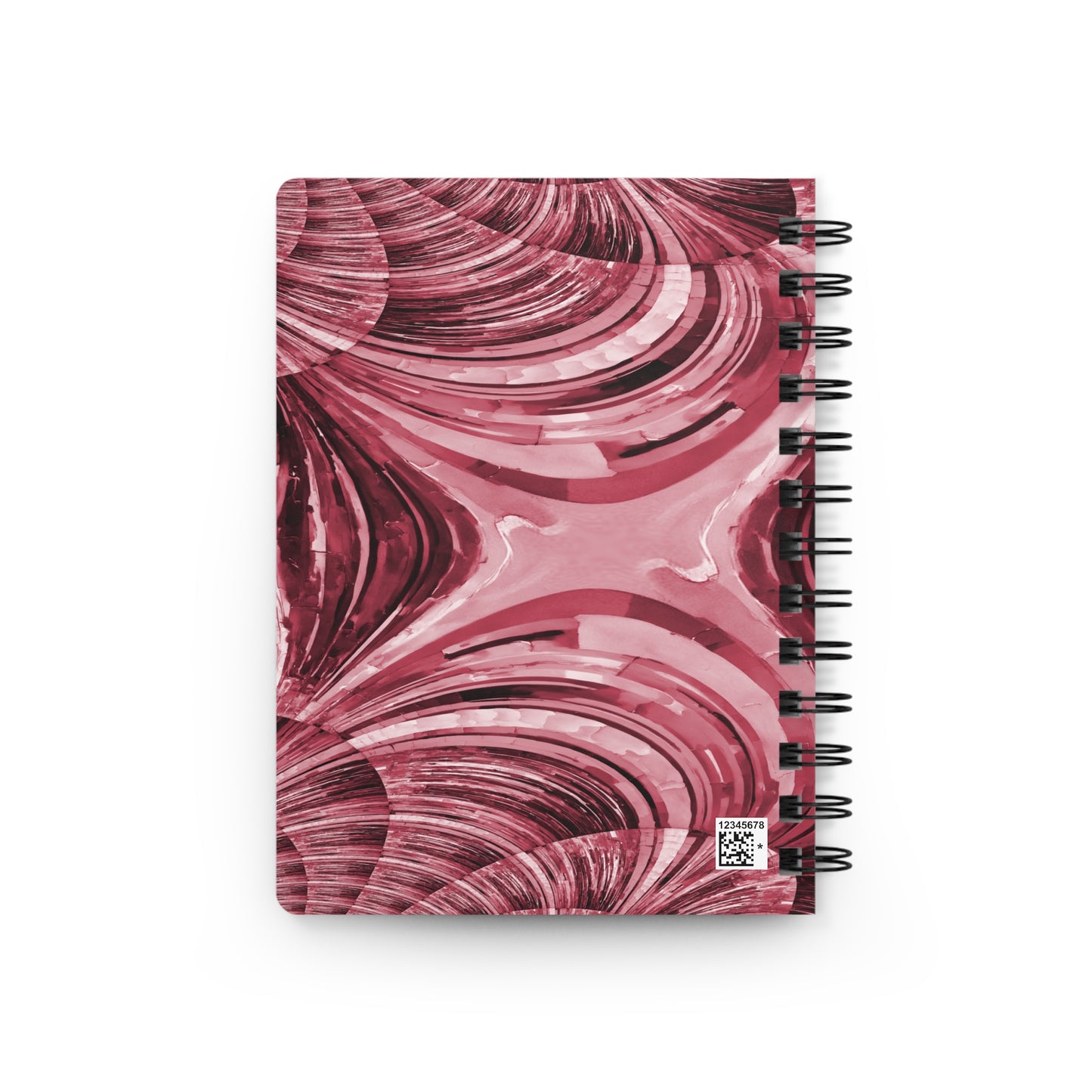 Uzi Spiral Ruby Bound Journal, 5" x 7" 150 pages