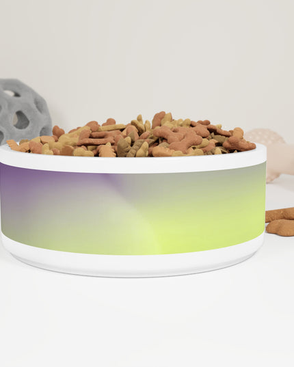 Purple Golden Fade 16 oz Pet Bowl