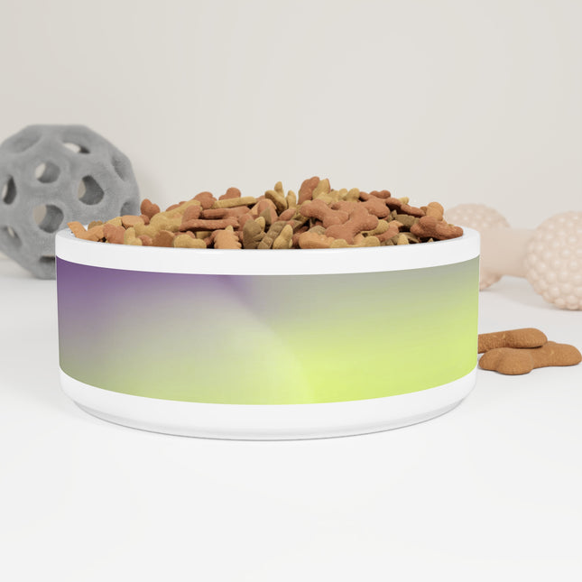 Purple Golden Fade 16 oz Pet Bowl