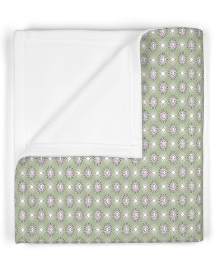 Olive Star-crossed Bodies Soft Fleece Baby Blanket, 30" x 40"