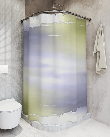 Lavender Sea Golden Fog Shower Curtains, 71" x 74"