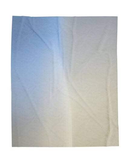 Cobalt Fade Velveteen Plush Blanket, 50" x 60"