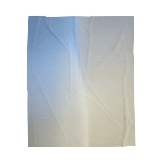 Cobalt Fade Velveteen Plush Blanket, 50" x 60"