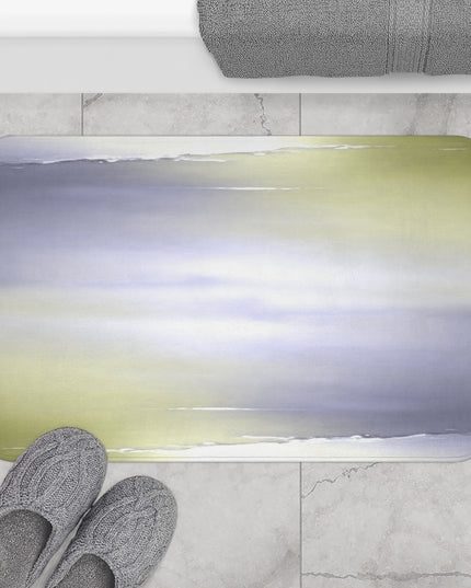 Lavender Sea Golden Fog 34" x 21" Bath Mat
