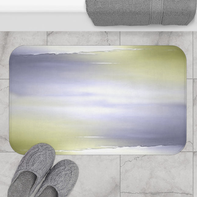 Lavender Sea Golden Fog 34" x 21" Bath Mat
