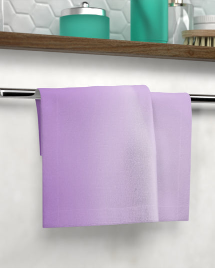 Soft Lavender Fade Face Towel, 13" x 13"