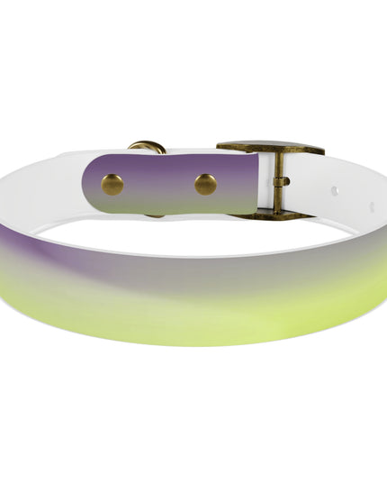 Purple Golden Fade Medium Dog Collar