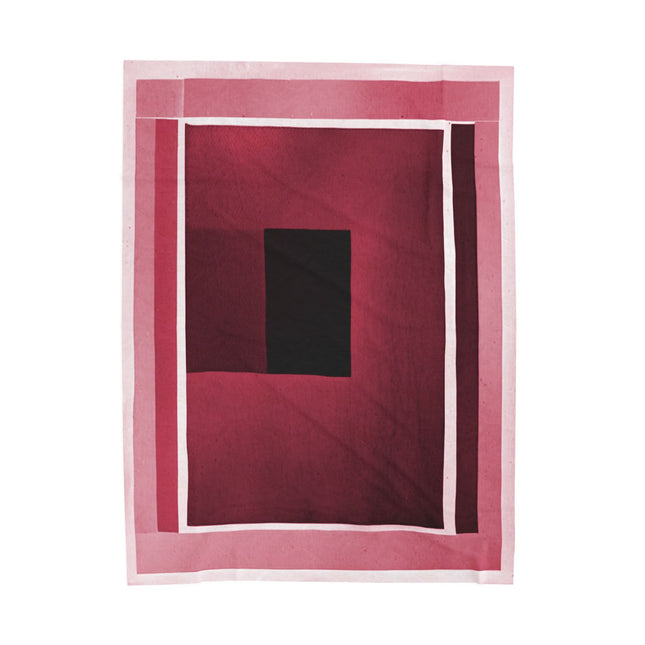 Red Shadow Velveteen Plush Blanket, 60" x 80"